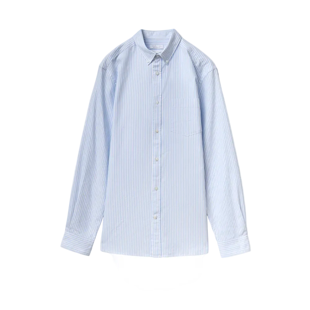 Sfera | Camisa Oxford de Rayas Para Caballeros