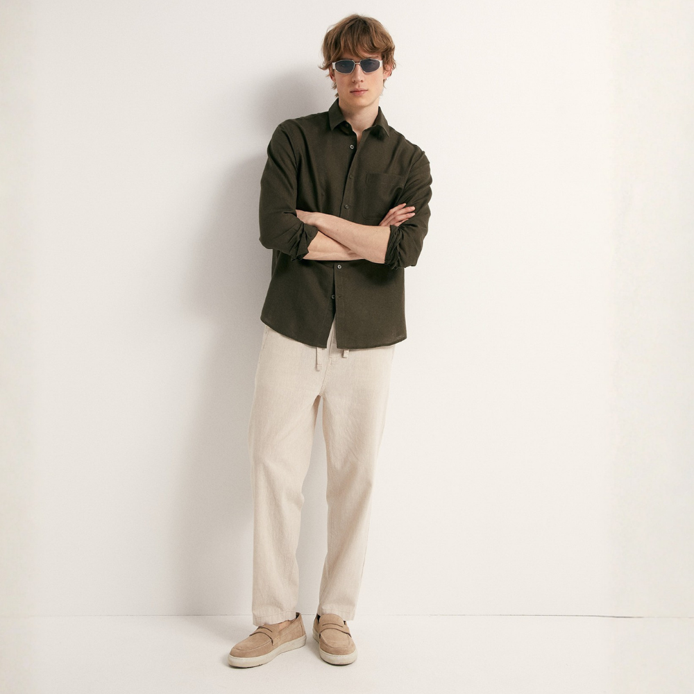 Sfera | Camisa de Lino para Caballero