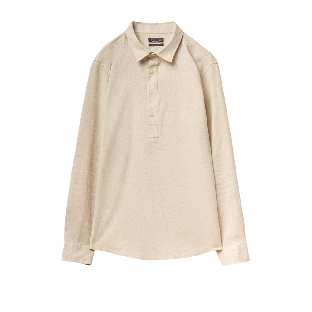 Sfera | Camisa Polera en Lino para Caballero