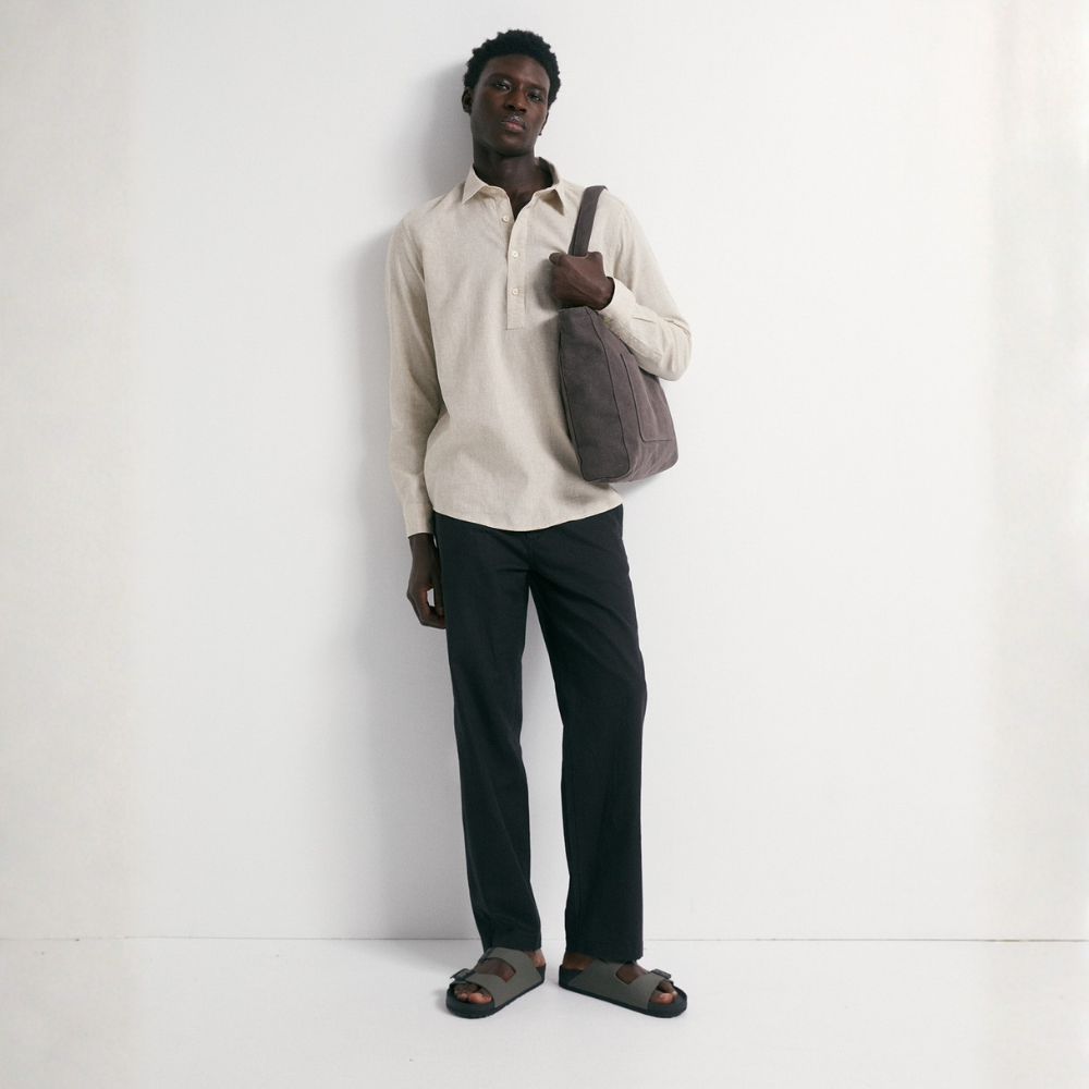 Sfera | Camisa Polera en Lino para Caballero