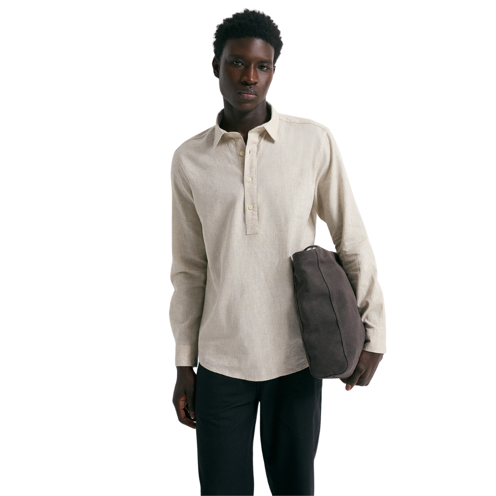 Sfera | Camisa Polera en Lino para Caballero