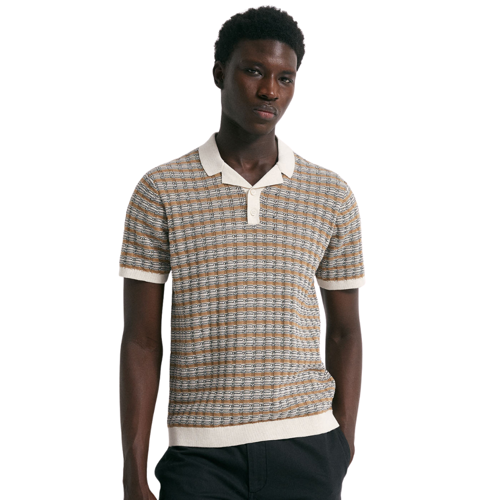 Sfera | Jersey Tipo Polo en Punto para Caballero