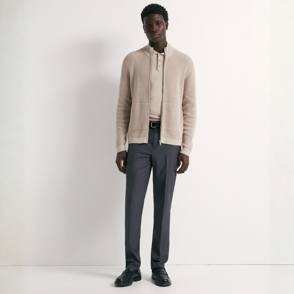 Sfera | Chaqueta con Cremallera Estructurada para Caballero