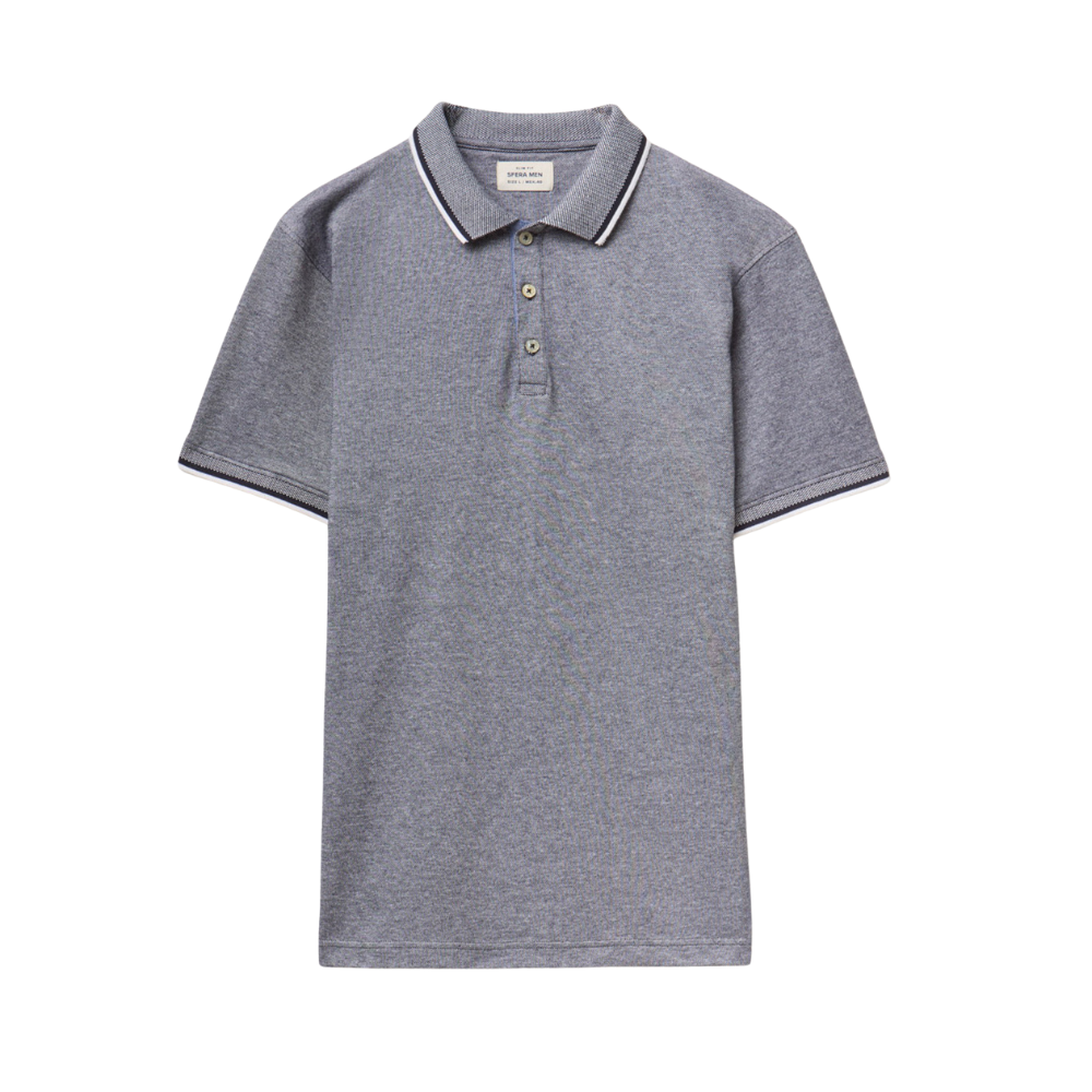Sfera | Polo Jaspeado Para Caballeros