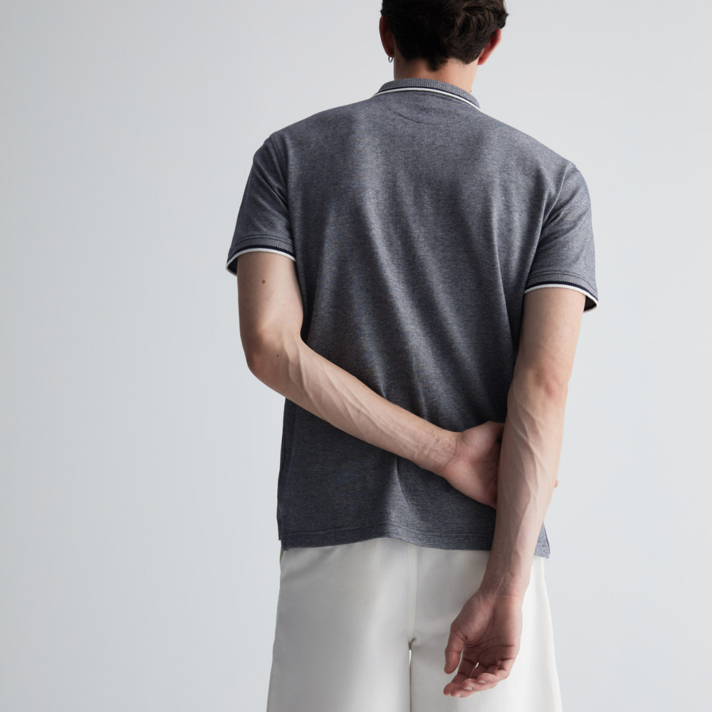 Sfera | Polo Jaspeado Para Caballeros