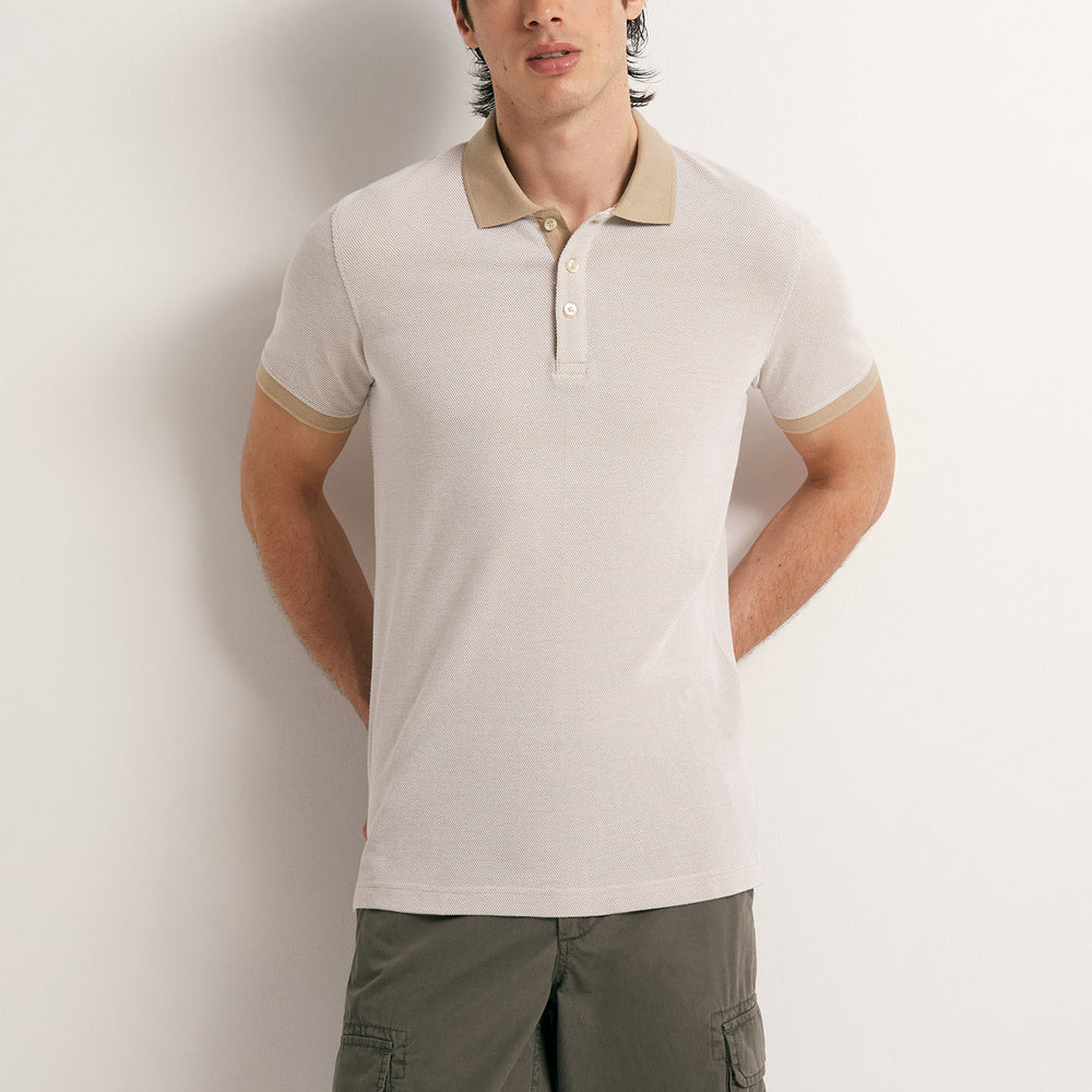 Sfera | Polo de Piqué Bicolor para Caballero