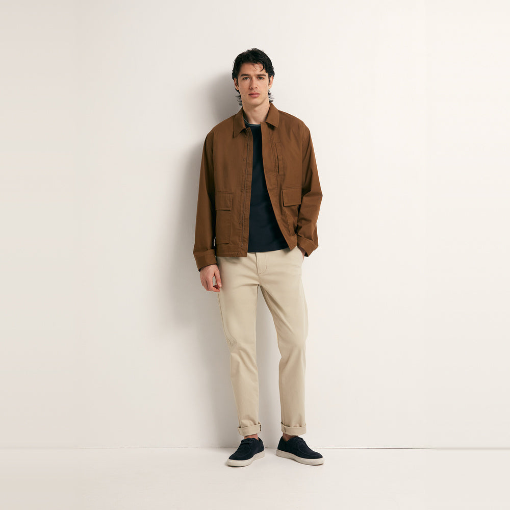 Sfera | Camiseta con Estructura de Canalé para Caballero