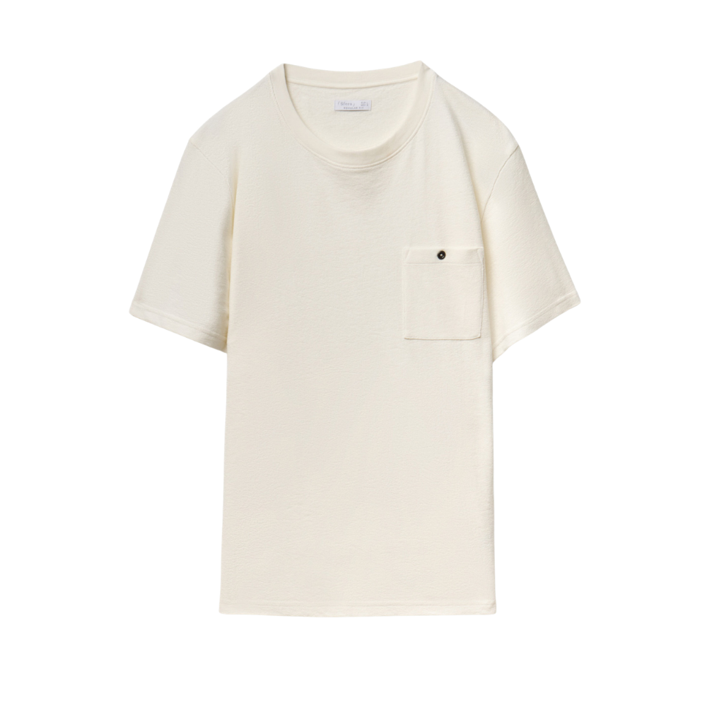 Sfera | Camiseta Rústica con Bolsillo para Caballero
