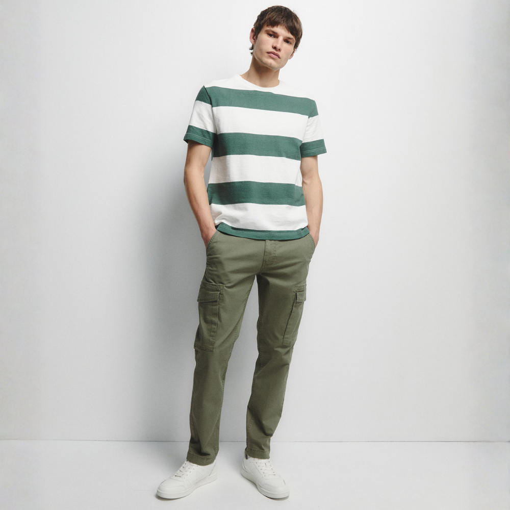Sfera | Camiseta Estilo Piqué para Caballero