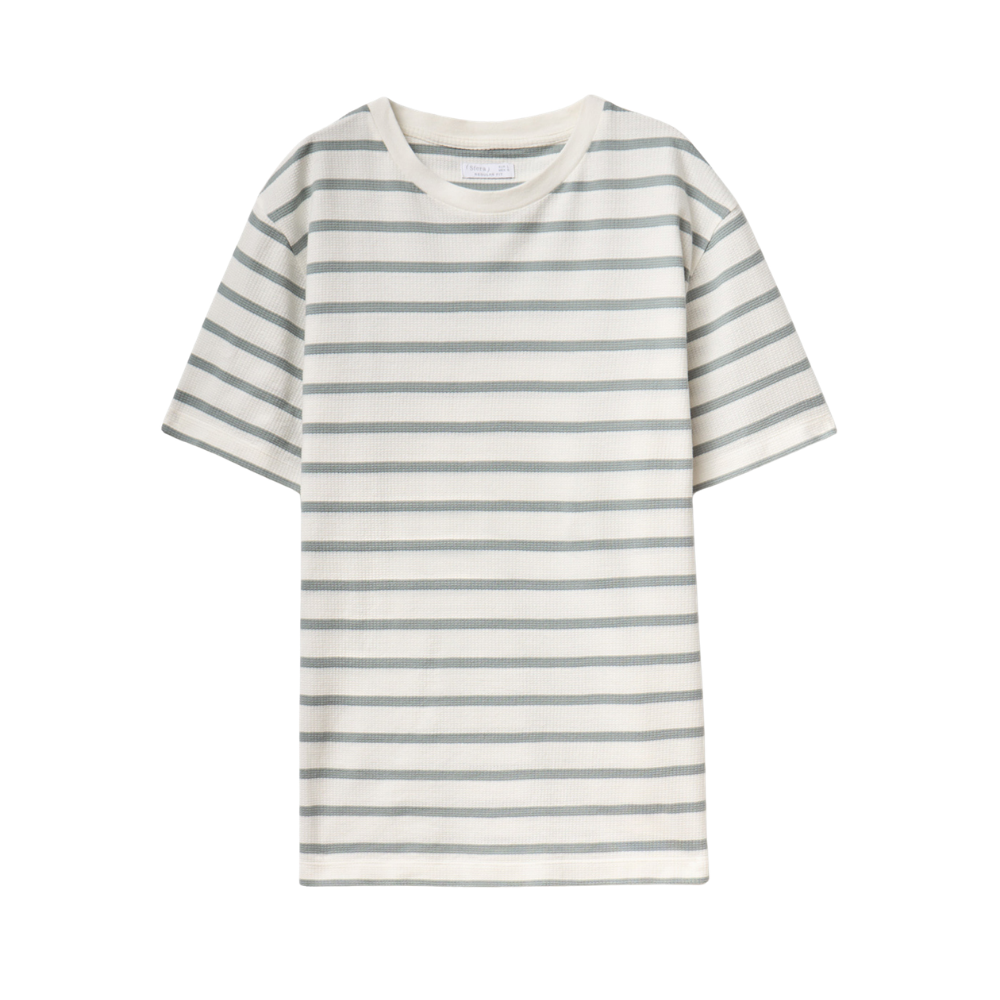 Sfera | Camiseta Con Textura de Rayas para Caballero