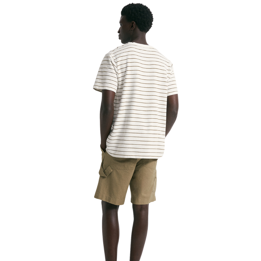 Sfera | Camiseta Rústica con Rayas para Caballeros