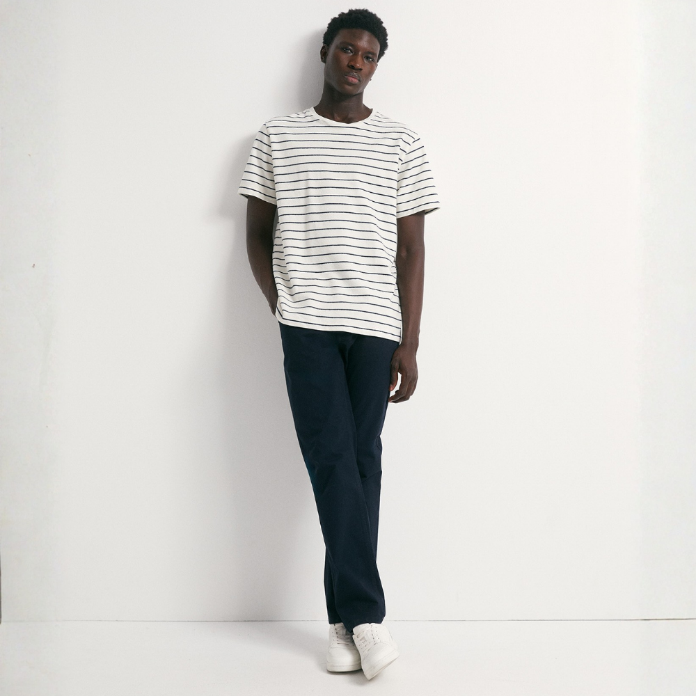 Sfera | Camiseta Rústica con Rayas para Caballeros