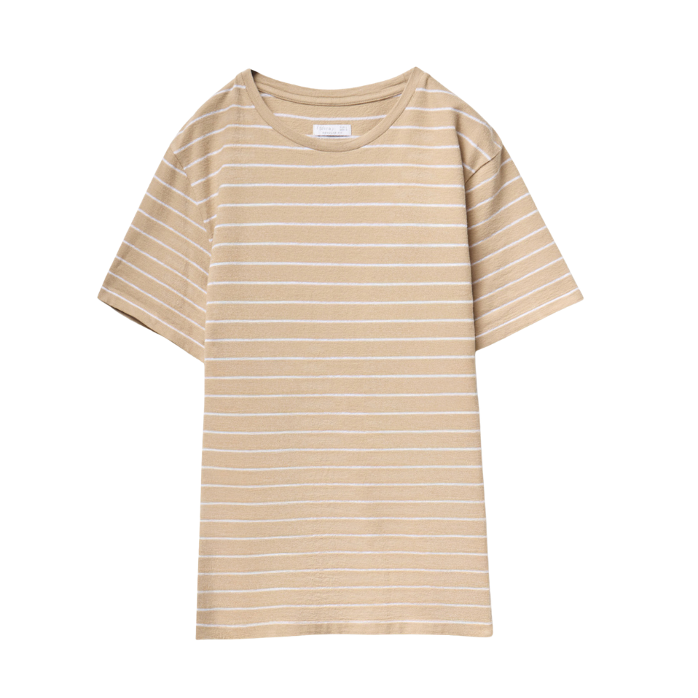 Sfera | Camiseta Rústica con Rayas para Caballeros