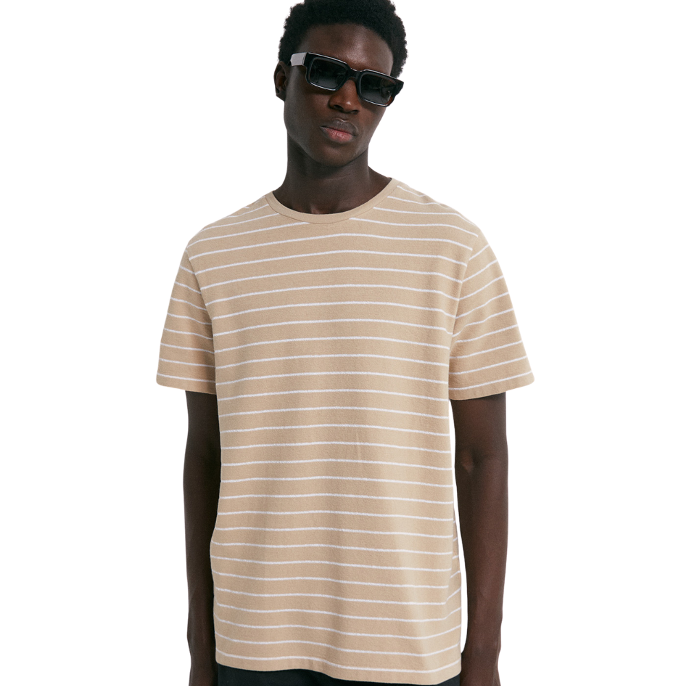 Sfera | Camiseta Rústica con Rayas para Caballeros