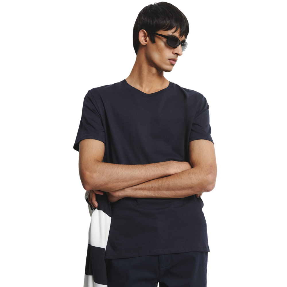 Sfera | Camiseta Lisa Manga Corta para Caballero