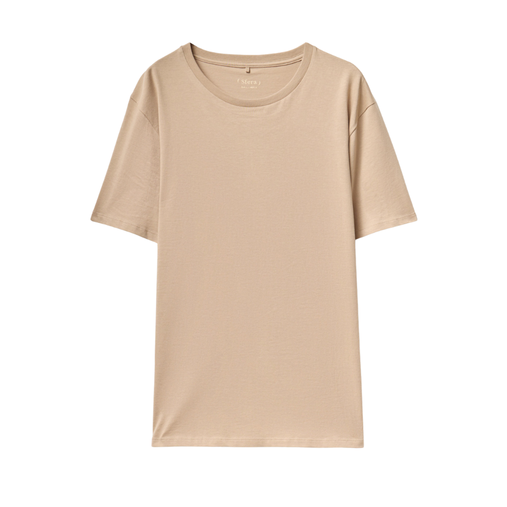 Sfera | Camiseta Lisa Manga Corta para Caballero