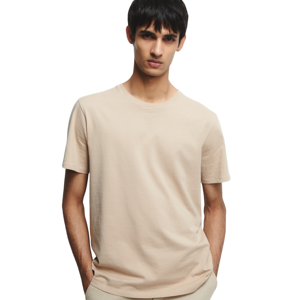 Sfera | Camiseta Lisa Manga Corta para Caballero