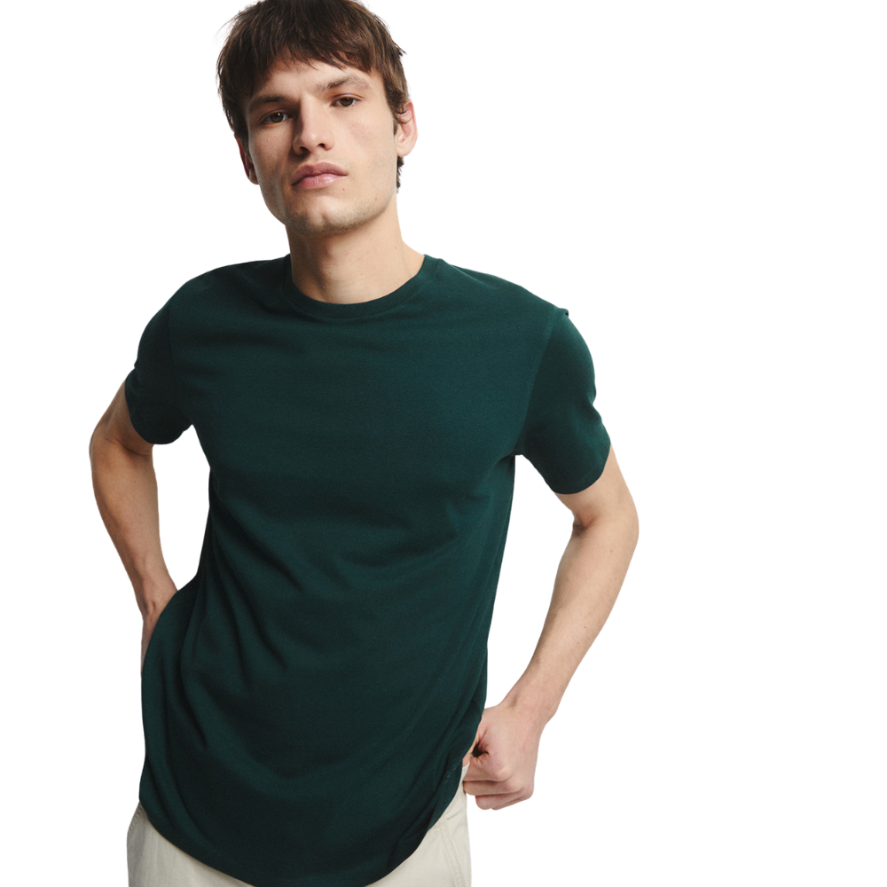 Sfera | Camiseta Lisa Manga Corta para Caballero