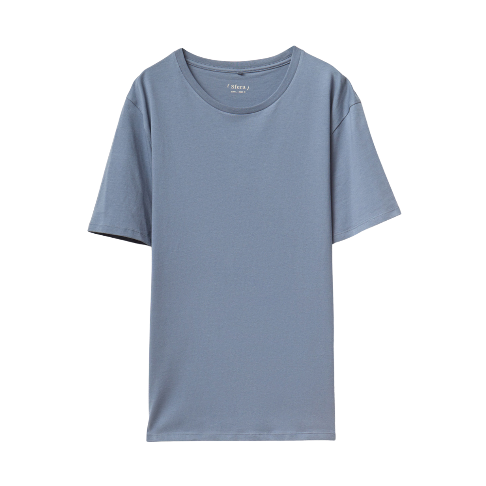 Sfera | Camiseta Lisa Manga Corta para Caballero