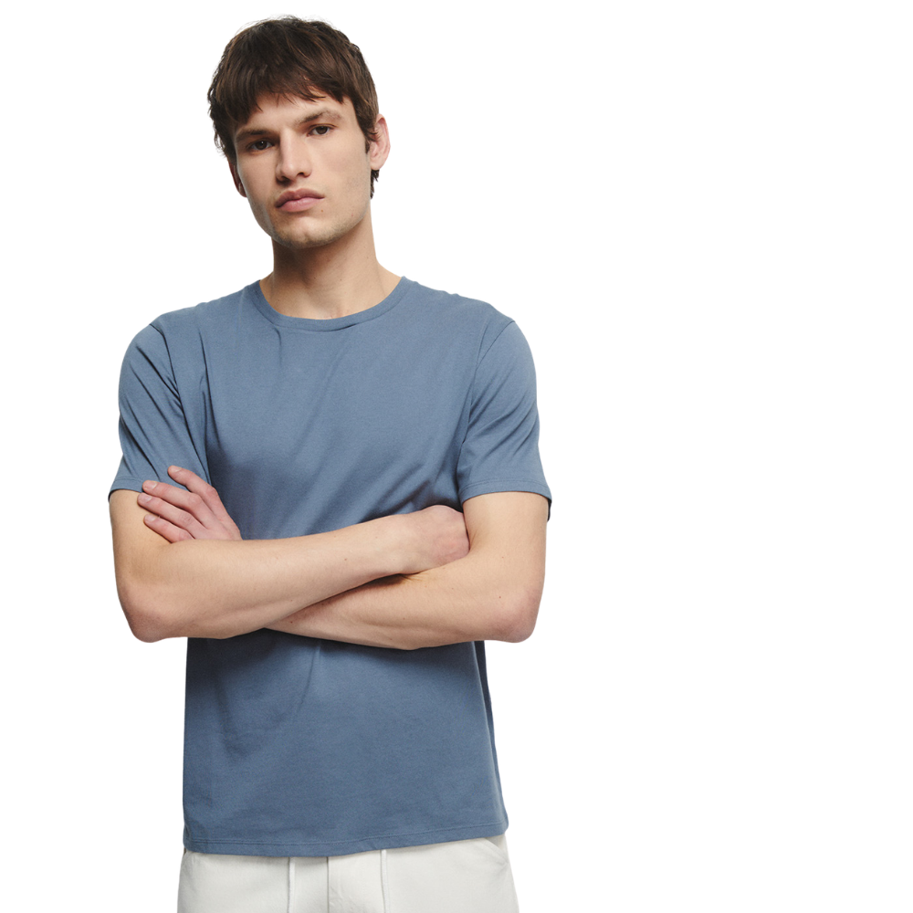 Sfera | Camiseta Lisa Manga Corta para Caballero