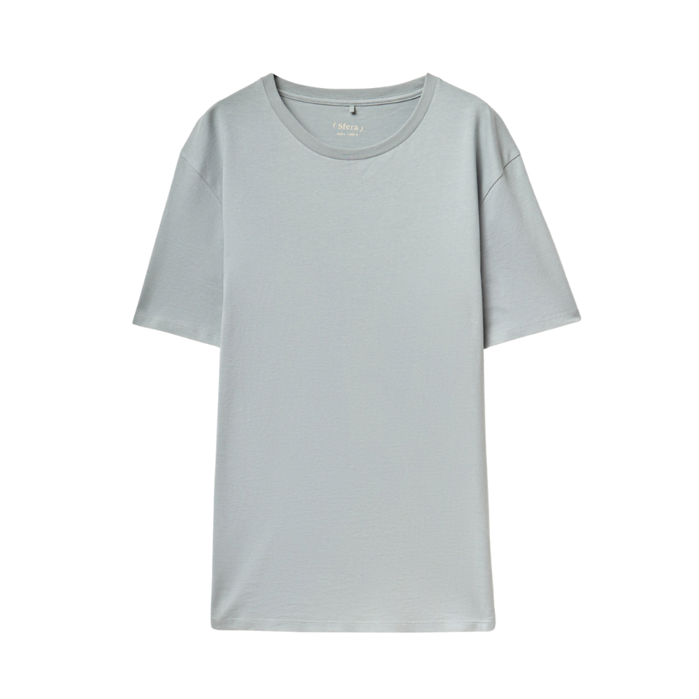 Sfera | Camiseta Lisa Manga Corta para Caballero
