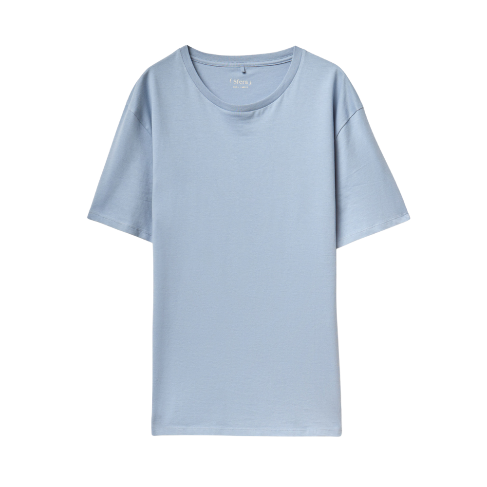 Sfera | Camiseta Lisa Manga Corta para Caballero