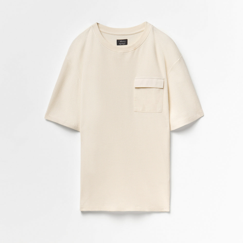 Sfera | Camiseta con Bolsillo en el Pecho para Caballero