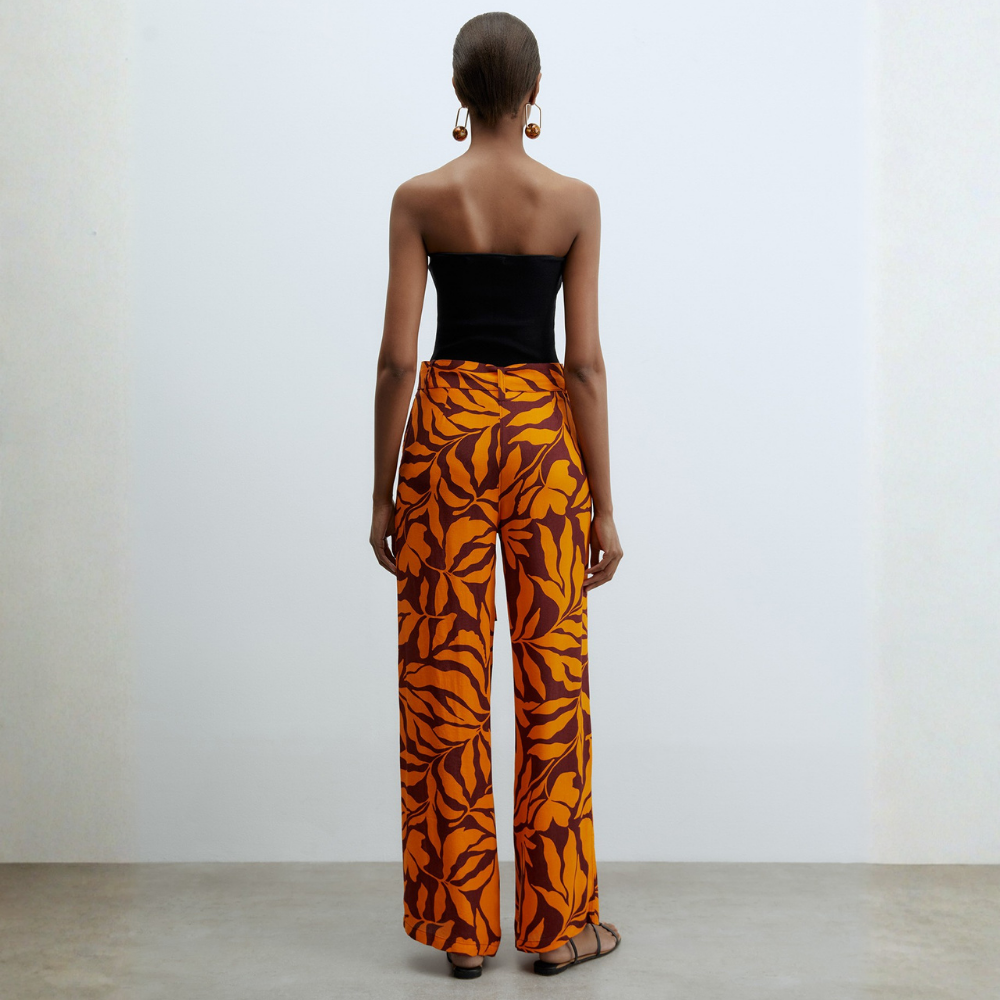 Sfera | Pantalón Ancho Estampado para Dama
