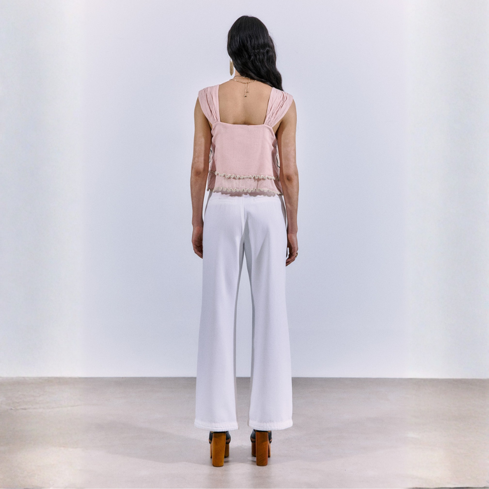 Sfera | Top Tirantes Bordados para Dama