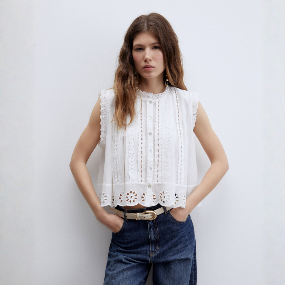 Sfera | Blusa de Cuerpo Romántico para Dama