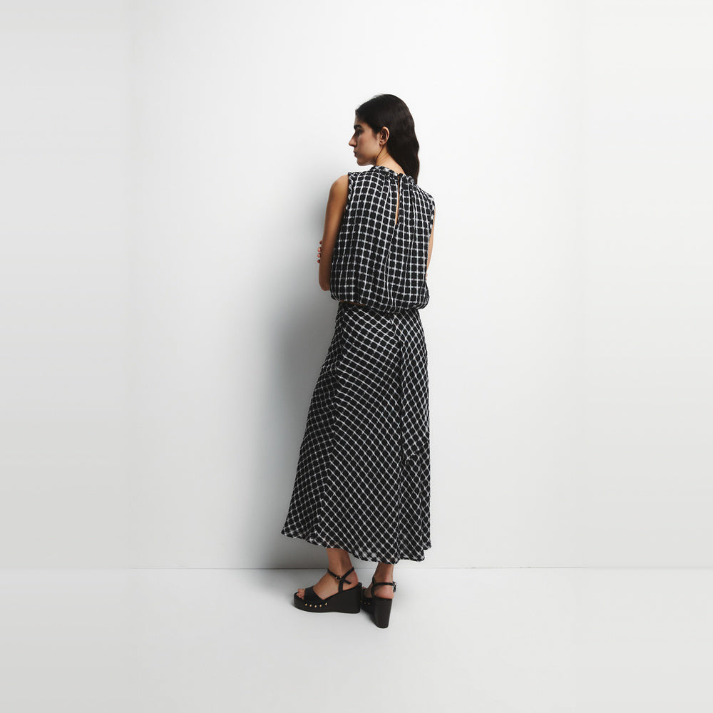 Sfera | Top a Cuadros para Dama