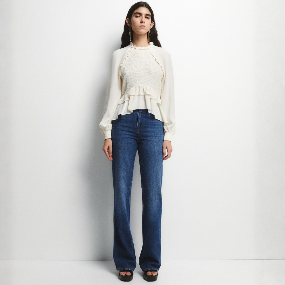 Sfera | Blusa de Cuerpo Fluido para Dama