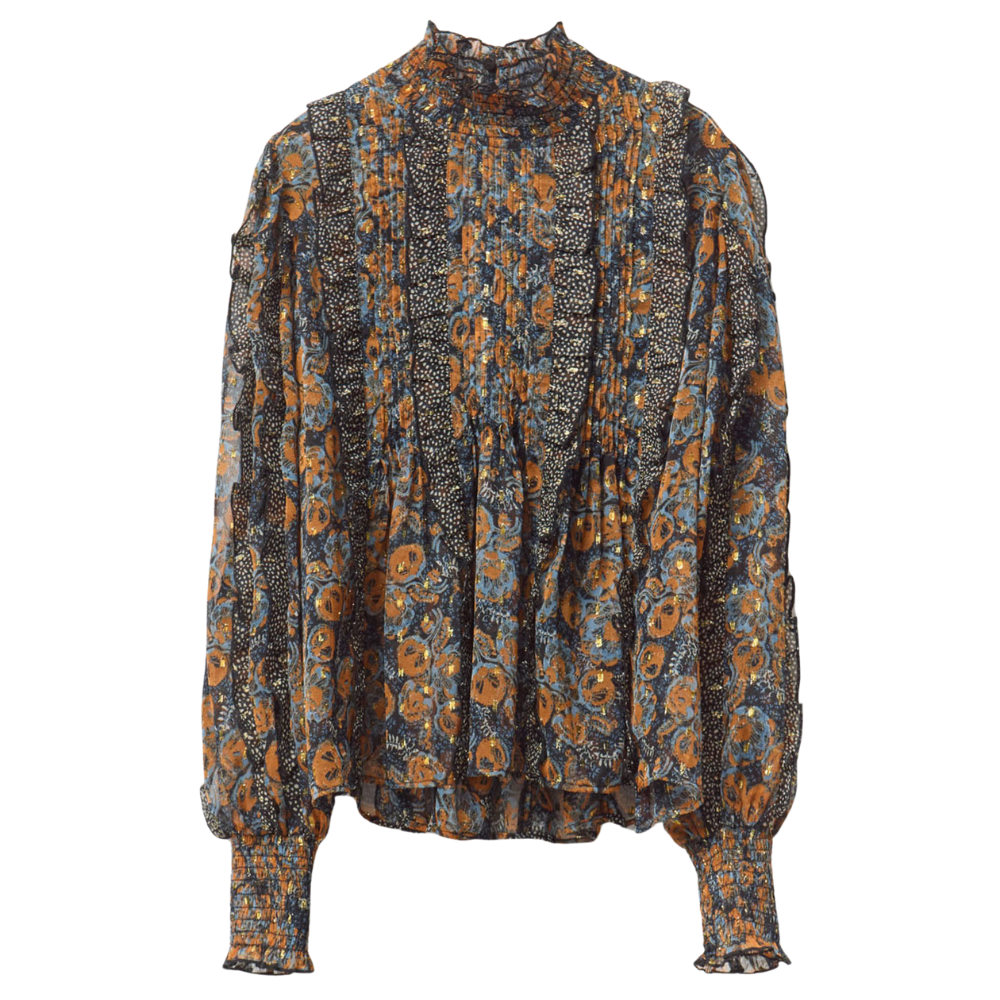 Sfera | Blusa de Cuerpo Estampado Lurex para Dama