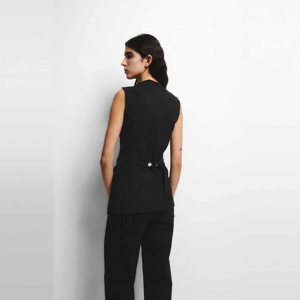 Sfera | Chaleco con Botones para Dama