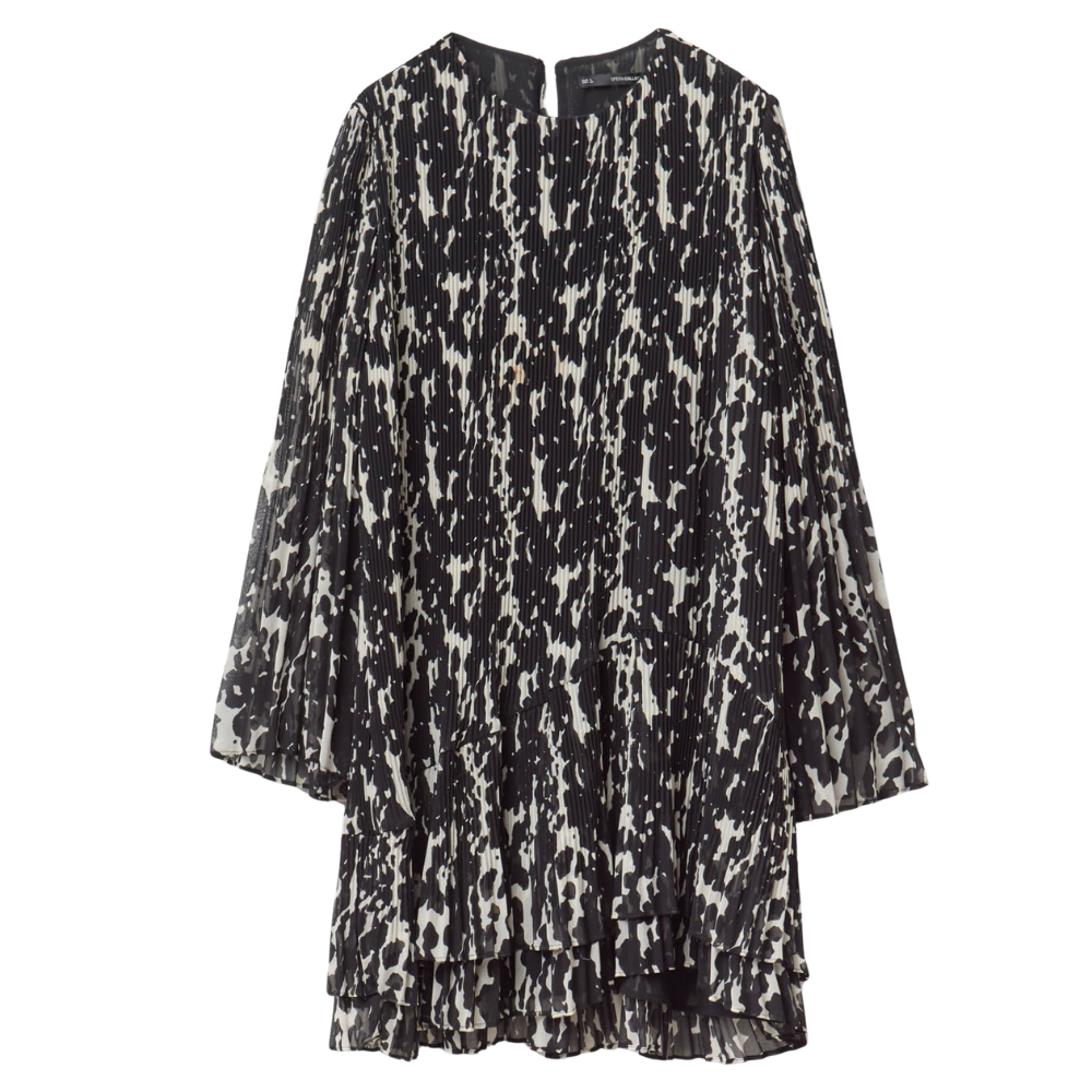 Sfera | Vestido Plisado Corto para Dama