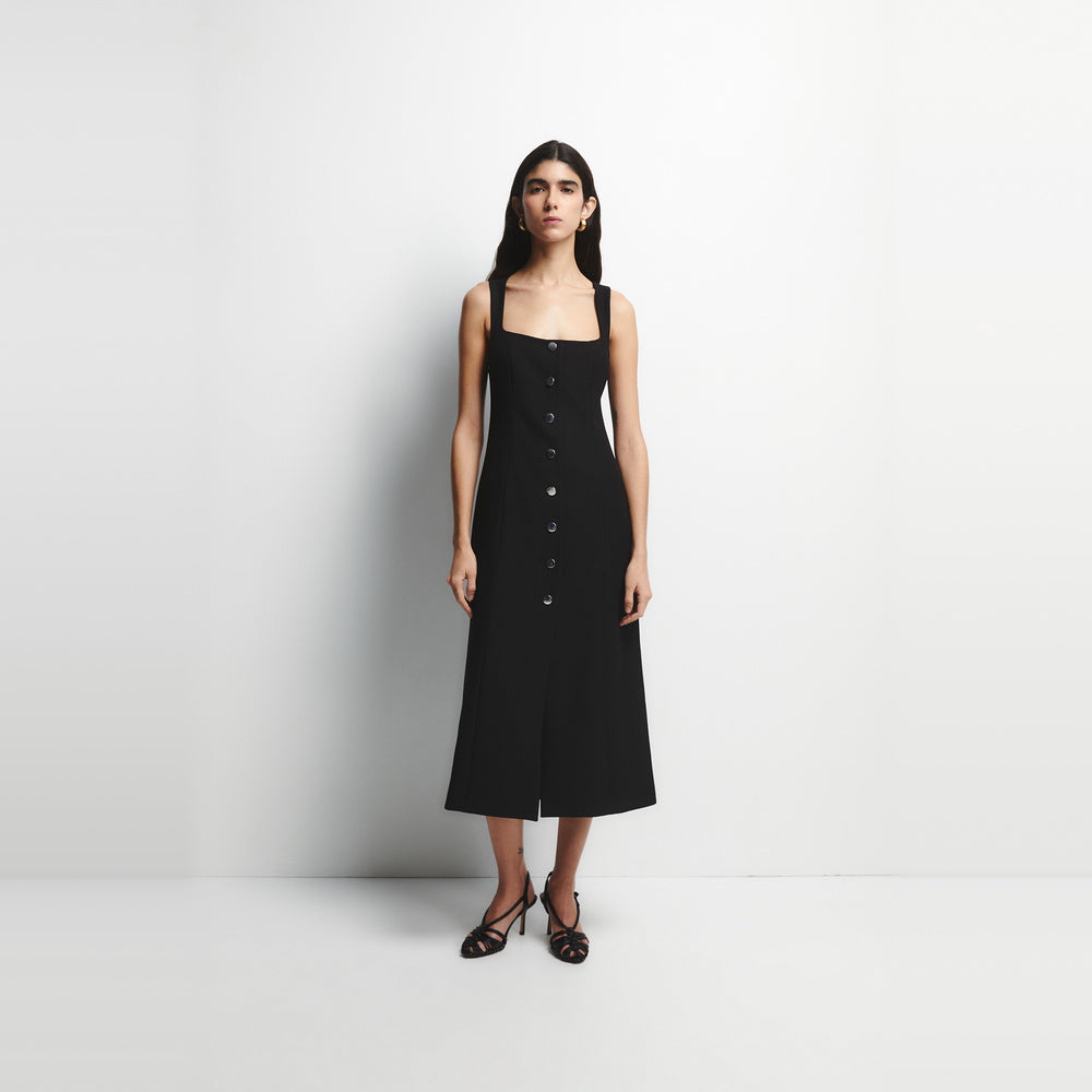 Sfera | Vestido Midi con Botones para Dama