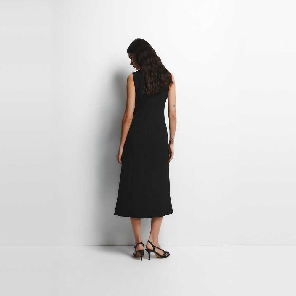 Sfera | Vestido Midi con Botones para Dama