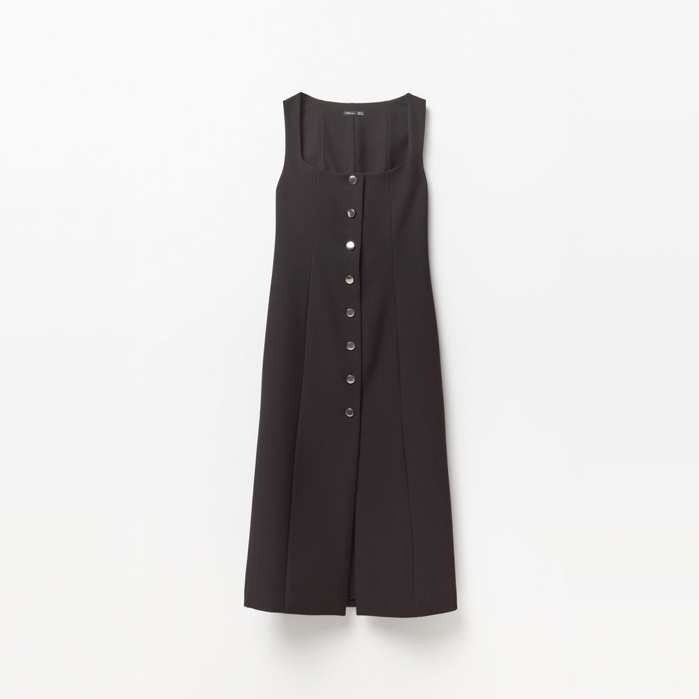 Sfera | Vestido Midi con Botones para Dama