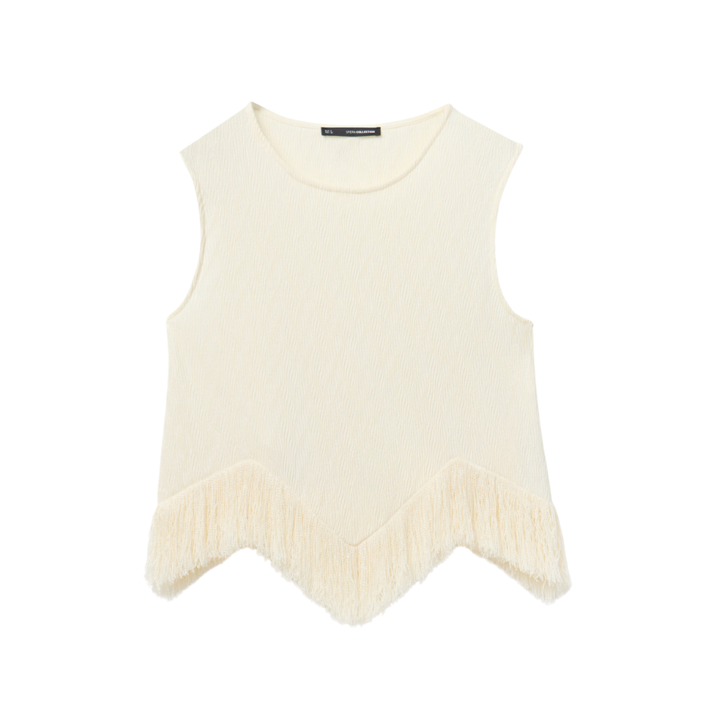 Sfera | Top Fleco para Dama