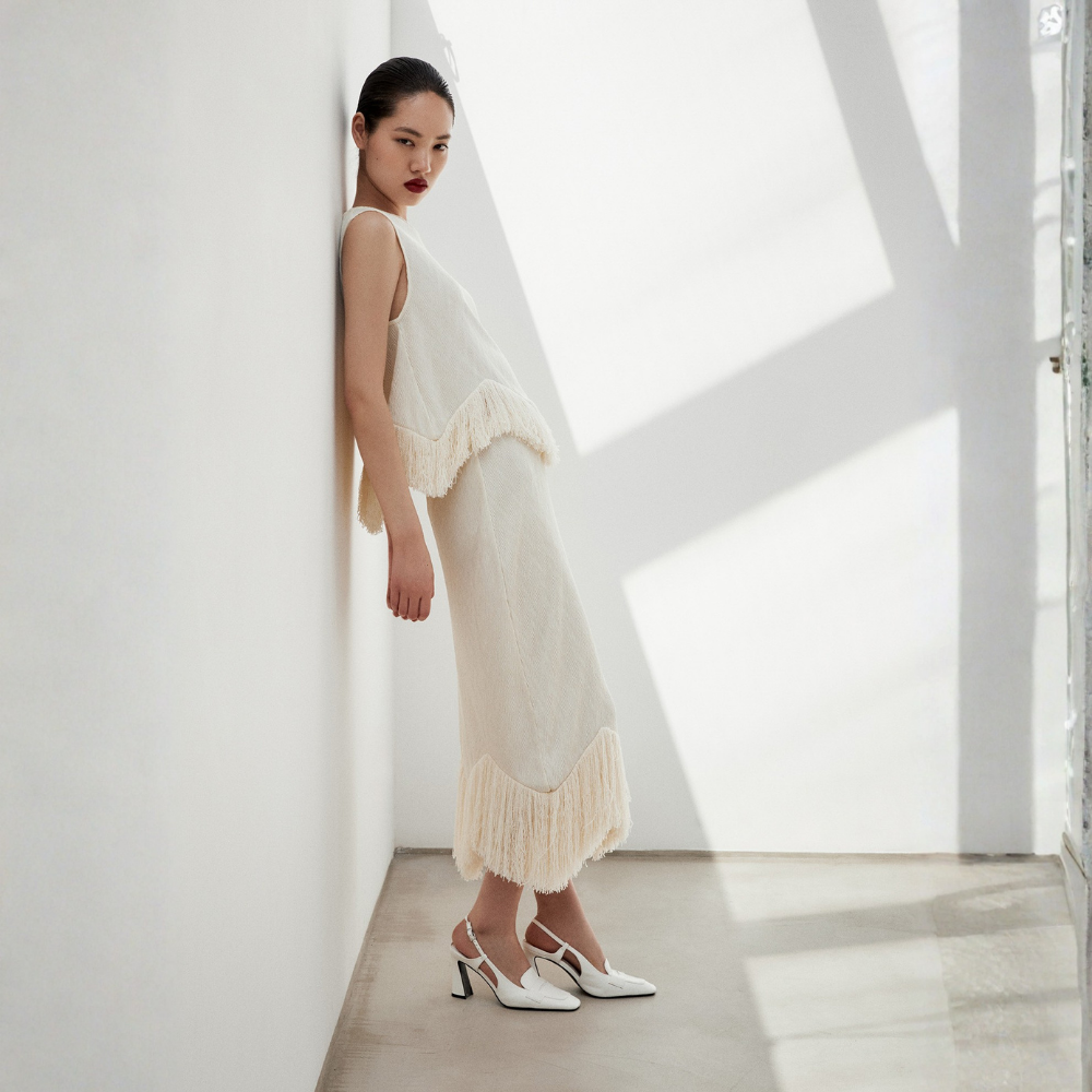 Sfera | Top Fleco para Dama