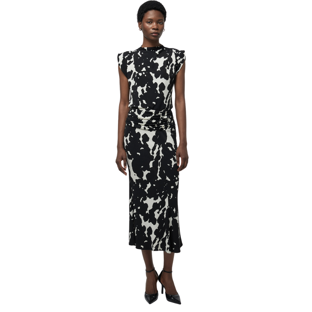 Sfera | Top Estampado Bicolor para Dama