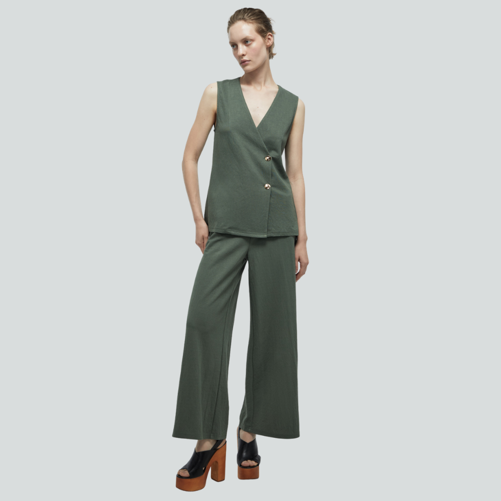 Sfera | Pantalón Lino Básico para Dama