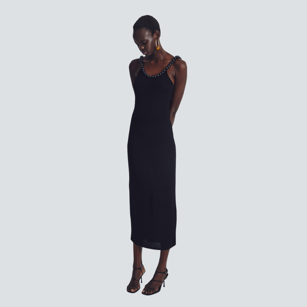 Sfera | Vestido Escote Bolas para Dama