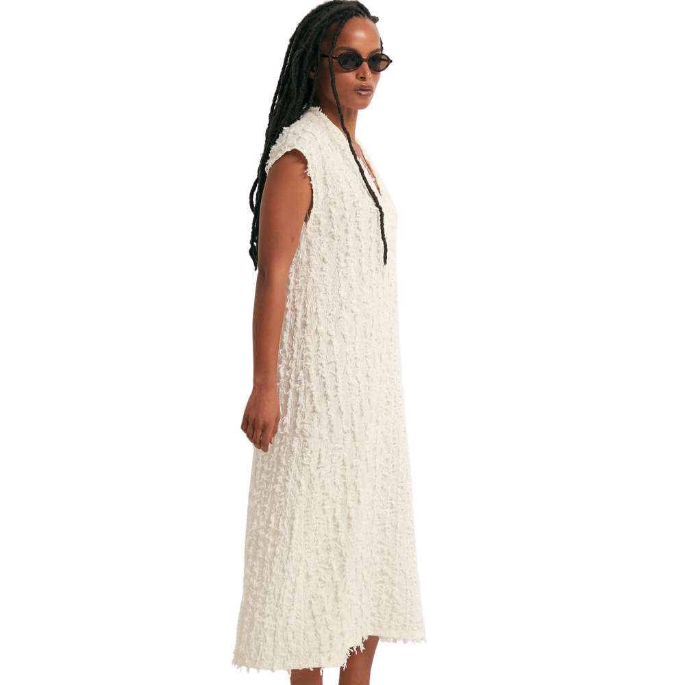 Sfera | Vestido Estructura Flecos para Dama