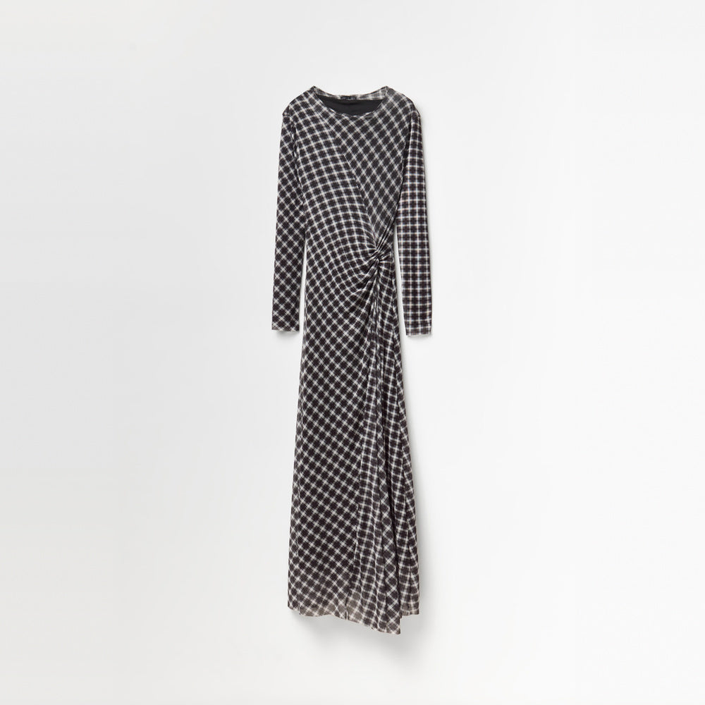 Sfera | Vestido de Tul a Cuadros para Dama