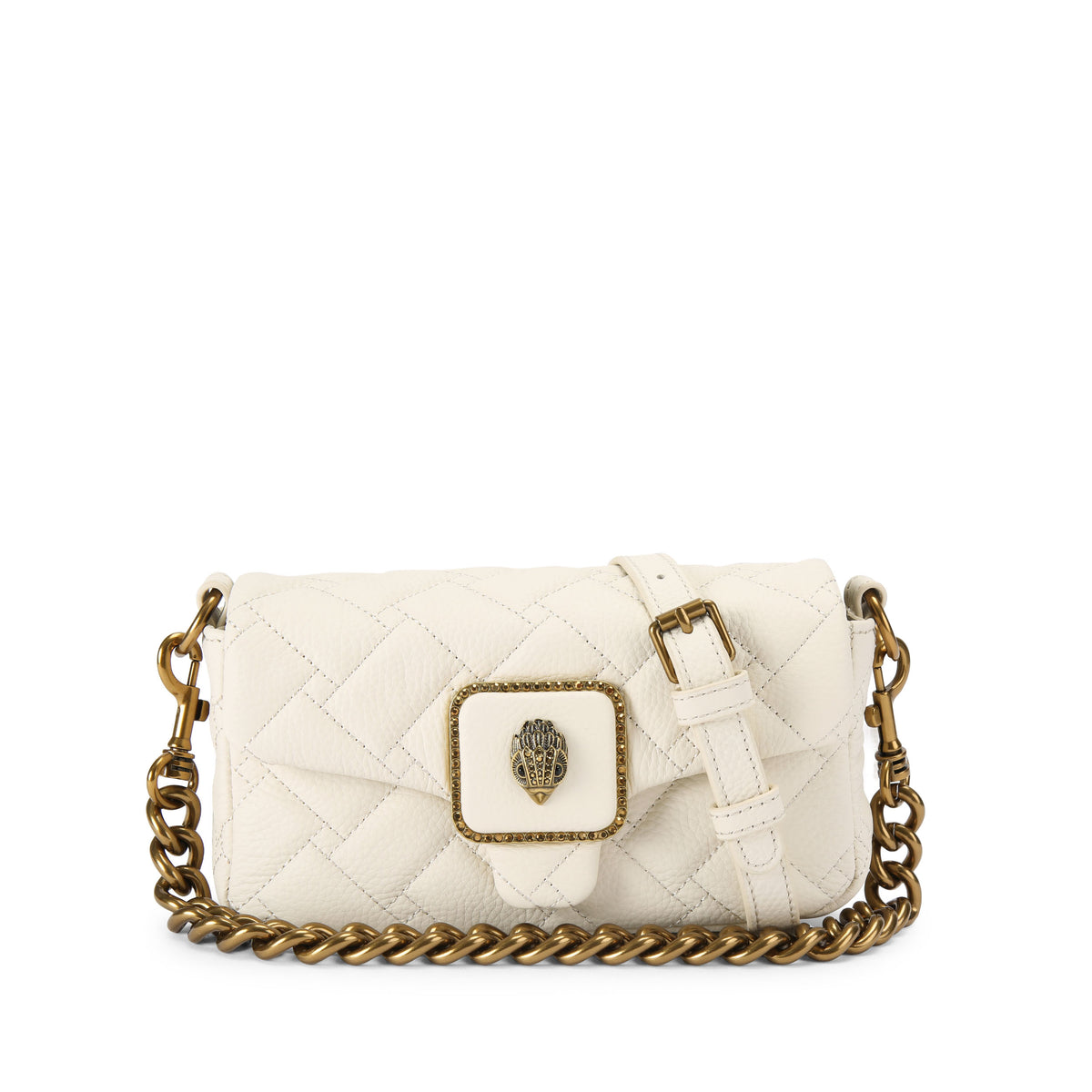 Kurt Geiger | Bolso Mini Pimlico de Piel Marfil