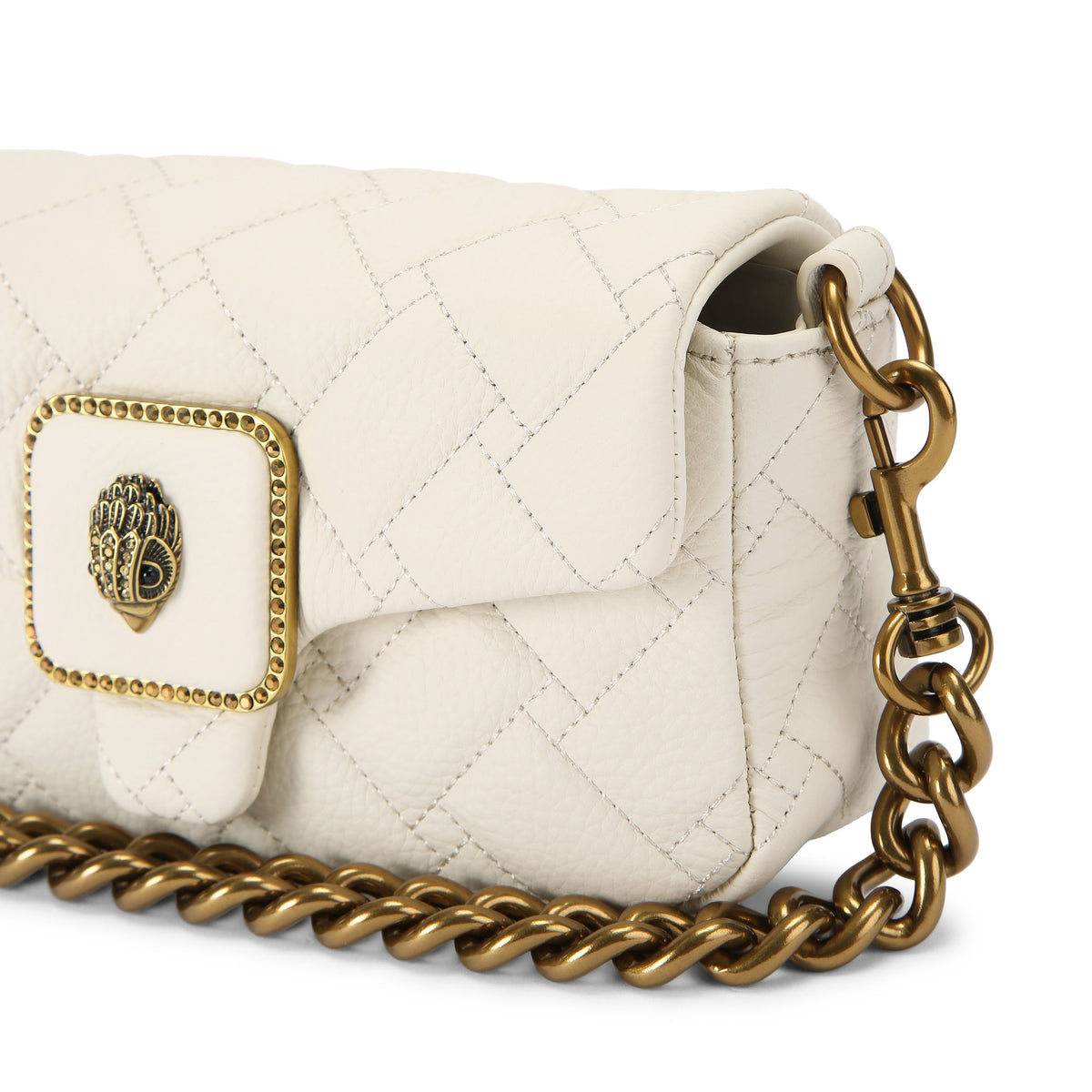Kurt Geiger | Bolso Mini Pimlico de Piel Marfil