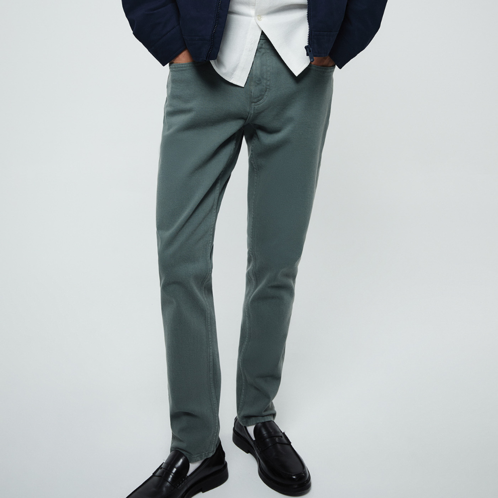 Sfera | Denim Color Slim Para Caballeros