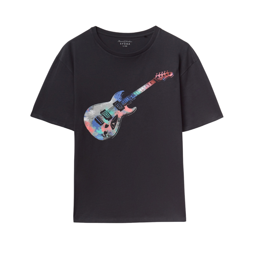 Sfera | Camiseta con Estampado Manga Corta para Caballero