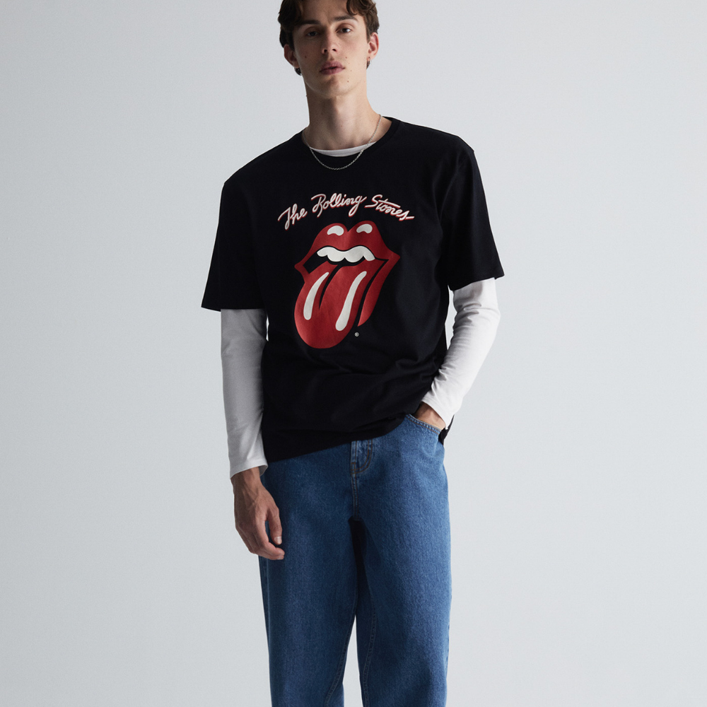 Sfera | Camiseta con Estampado Manga Corta para Caballero